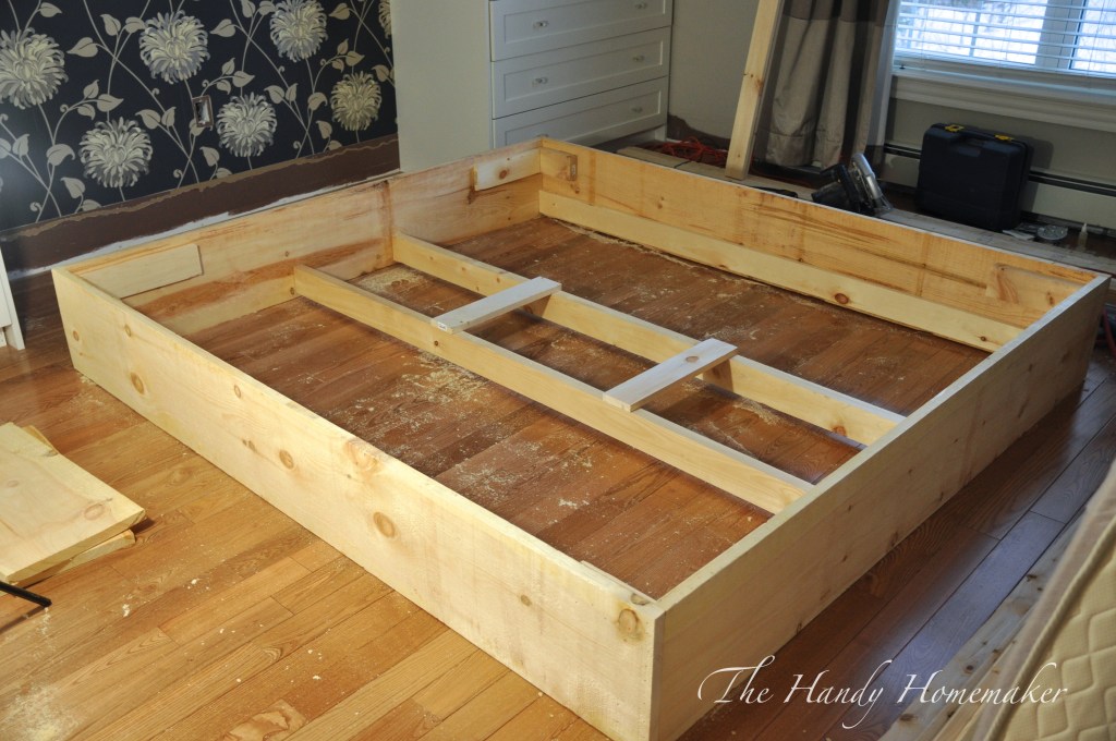 Step 2 cuts & Step 3 Side and center support