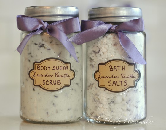 DIY Body Sugar Scrub Lavender&nbsp;Vanilla
