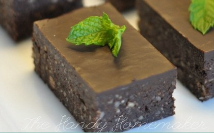 Mint Macaroon Brownies2