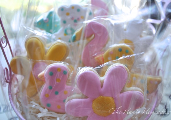 Baby shower Easter Cookies