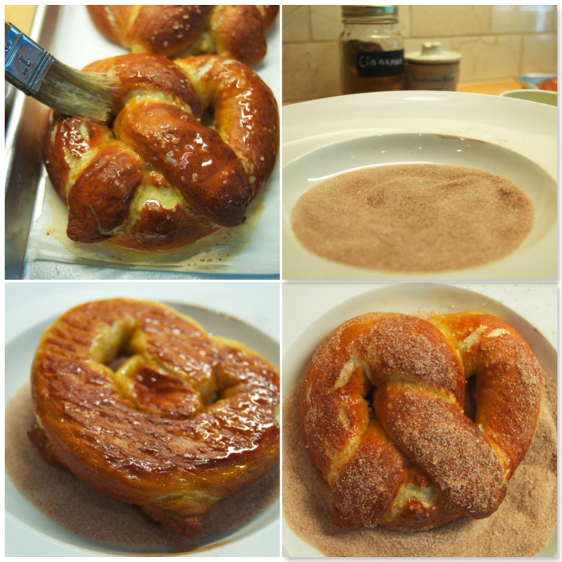 Pretzel cinnamon